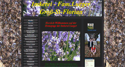 Desktop Screenshot of lueger-honig.at